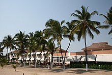 Tourism in Angola has grown with the country's economy and stability. Hotel in Lobito.JPG