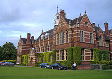 The original building opened in 1893 for anyone to be educated Hymers College.jpg