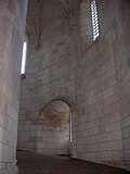 Vista interior de la torre de los Mínimos. Castillo de Amboise
