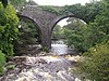 Disused railway viaduct on the former Tralee and Dingle Light Railway