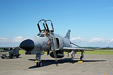 Un F-4EJ (Kai). Version amélioré du F-4EJ mis en service à partir du 24 novembre 1989.