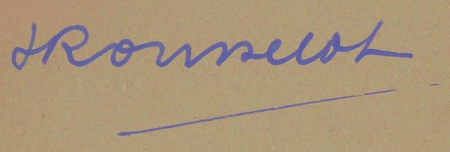 signature de Jean Rousselot