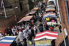 Jericho Street Fair, held in Canal Street each summer Jericho Street Fair 2012.JPG