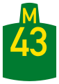 File:Joburg road M43.svg