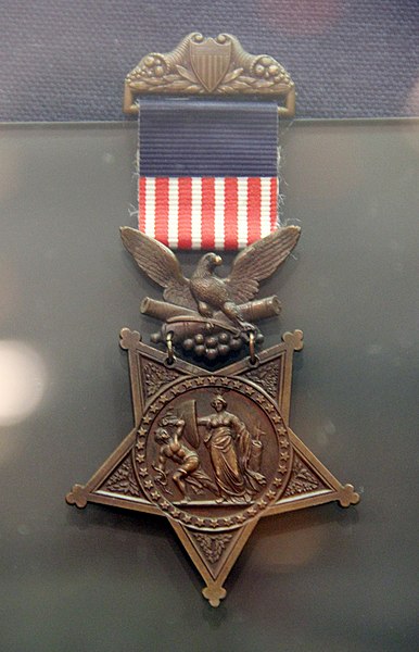 Medal of Honor awarded posthumously in 1866 to John Morehead Scott, one of the Andrews Raiders