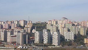 A view of Kağıthane district