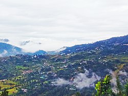 View of Kanda from Vijaypur-Khantoli Road