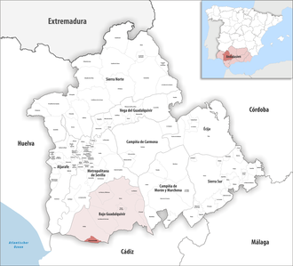 Karte Gemeinde El Cuervo de Sevilla 2022.png