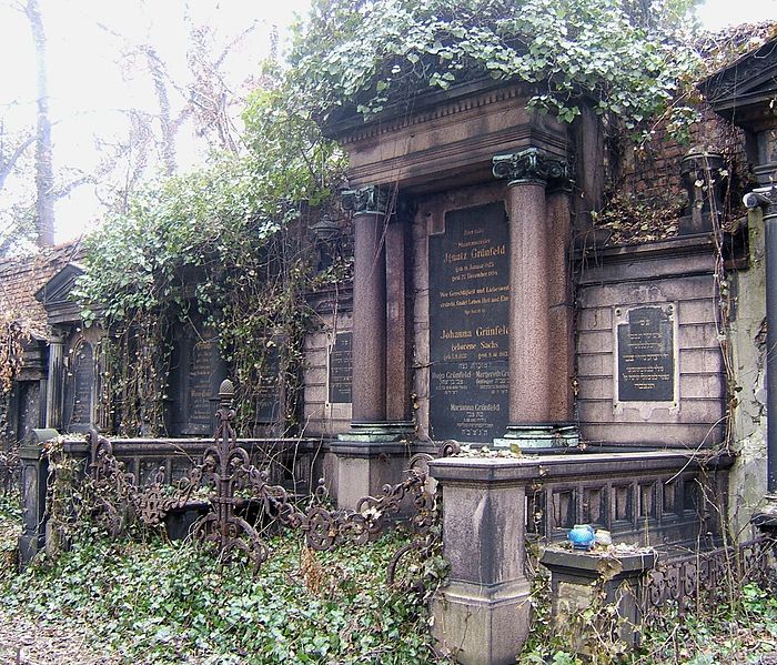 File:Katowice Jewish Cemetery Grünfeld.jpg