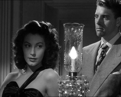 Ava Gardner and Burt Lancaster