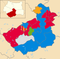 Kirklees UK local election 2021 map.svg