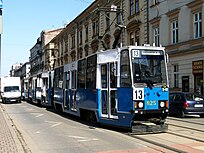 Krakau, Straßenbahn Konstal Nr. 825.JPG
