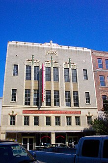 S.H. Kress & Co. building in Meridian Kress- Meridian, Mississippi 2003 02.jpg