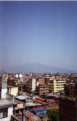 Pogled na Katmandu