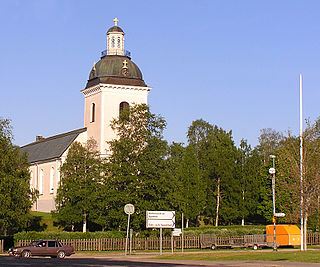 Färila Place in Hälsingland, Sweden