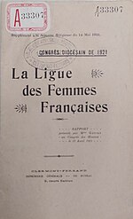 Vignette pour Ligue des femmes françaises
