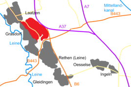 Laatzen-Mitte as a village of Laatzen