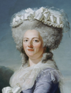 Vitória em 1788 (detalhe de pintura de Adélaïde Labille-Guiard)