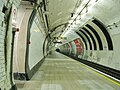 Lancaster Gate tube station (Central Line), the evening before modernisation