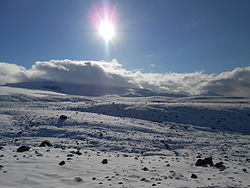 A Langjökull gleccser.