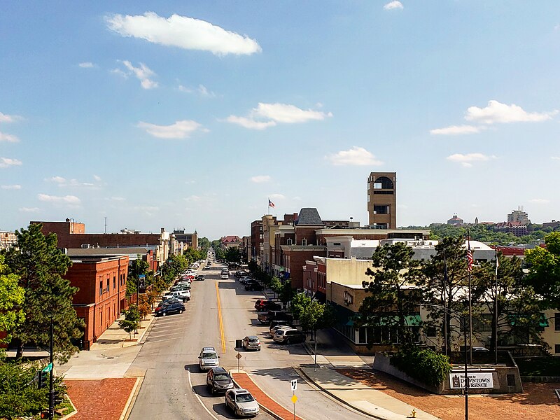 File:Lawrence, Kansas skyline 2018.jpg