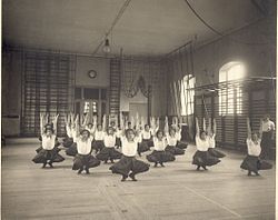 Linggymnastik ca. 1910.