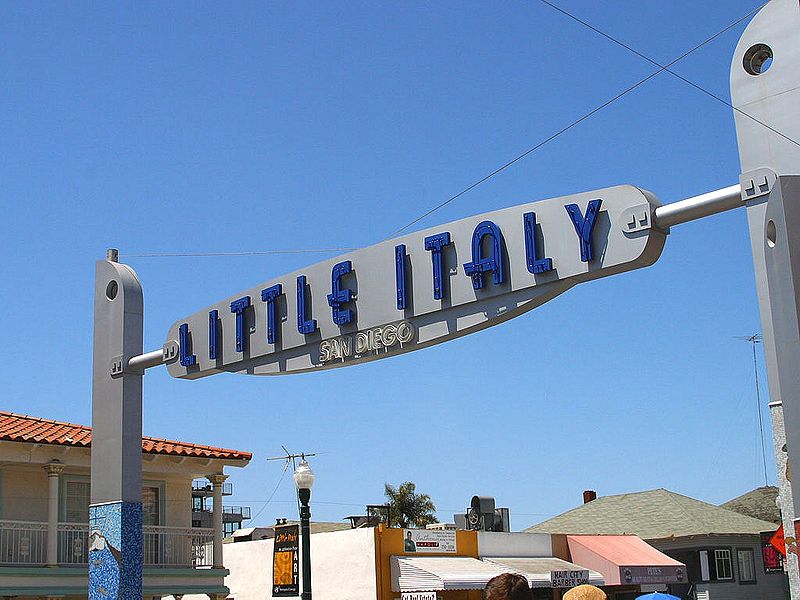 en general Nutrición avión Little Italy, San Diego - Wikipedia