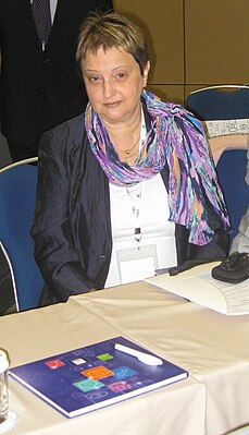 Людмила Коль на семинаре журнала LiteraruS (2015)