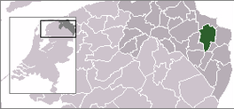 Lokasie van de veurmaolige gemeente Scheemde