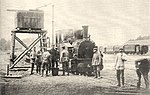 Locomotive 040T a voie de 785 mm a Poix-Terron, 29 mai 1916.jpg