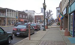 West Main Street in downtown Logan in 2006