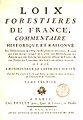 Loix forestieres de France Tome (...)Pecquet Antoine bpt6k9687456d.jpg