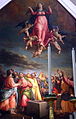 L'Assunzione di Lorenzo Lotto, pala d'altare della chiesa di San Francesco alle Scale