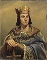 Philippe II dit Philippe-Auguste, Roi de France (1165-1223). Peinture conservée au Musée de l'Histoire de France (Versailles).