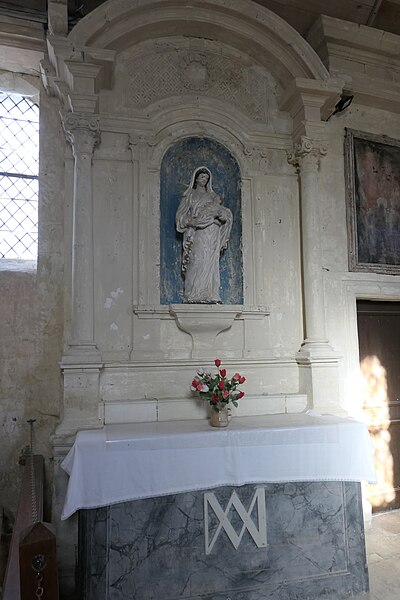 File:Louresse-Rochemenier - église Sainte-Madeleine-et-Saint-Jean, intérieur 08.jpg