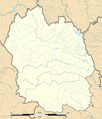 Location map France Lozère