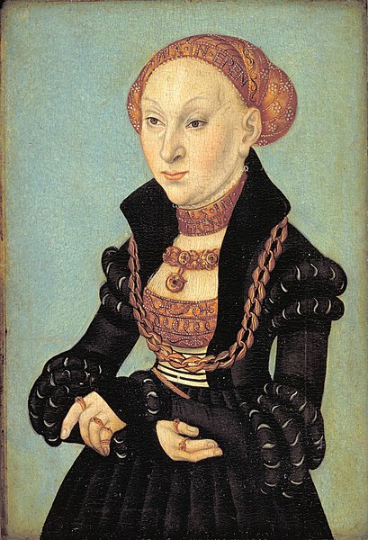 File:Lucas Cranach d.Ä. - Sibylle, Kurfürstin von Sachsen (Statens Museum for Kunst).jpg