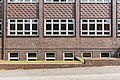 Deutsch: Fassadendetail des Luisen-Gymnasiums in Hamburg-Bergedorf.