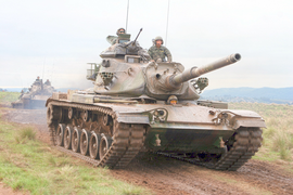 M-60A3 TTS of the Brazilian Army.