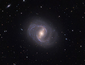 Snímek pořízený 81 cm reflektorovým dalekohledem observatoře Mount Lemmon.