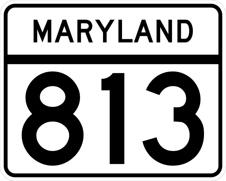 File:MD Route 813.svg