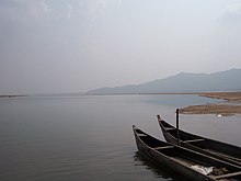 Mahanadi river flowing through Eastern Ghats