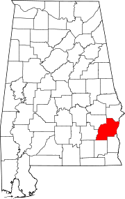 Map of Alabama highlighting Barbour County.svg