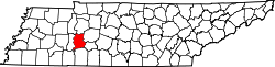 Map of Tennessee highlighting Perry County.svg