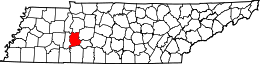Contea di Perry – Mappa
