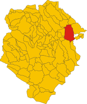 Map of comune of Curino (province of Biella, region Piedmont, Italy).svg