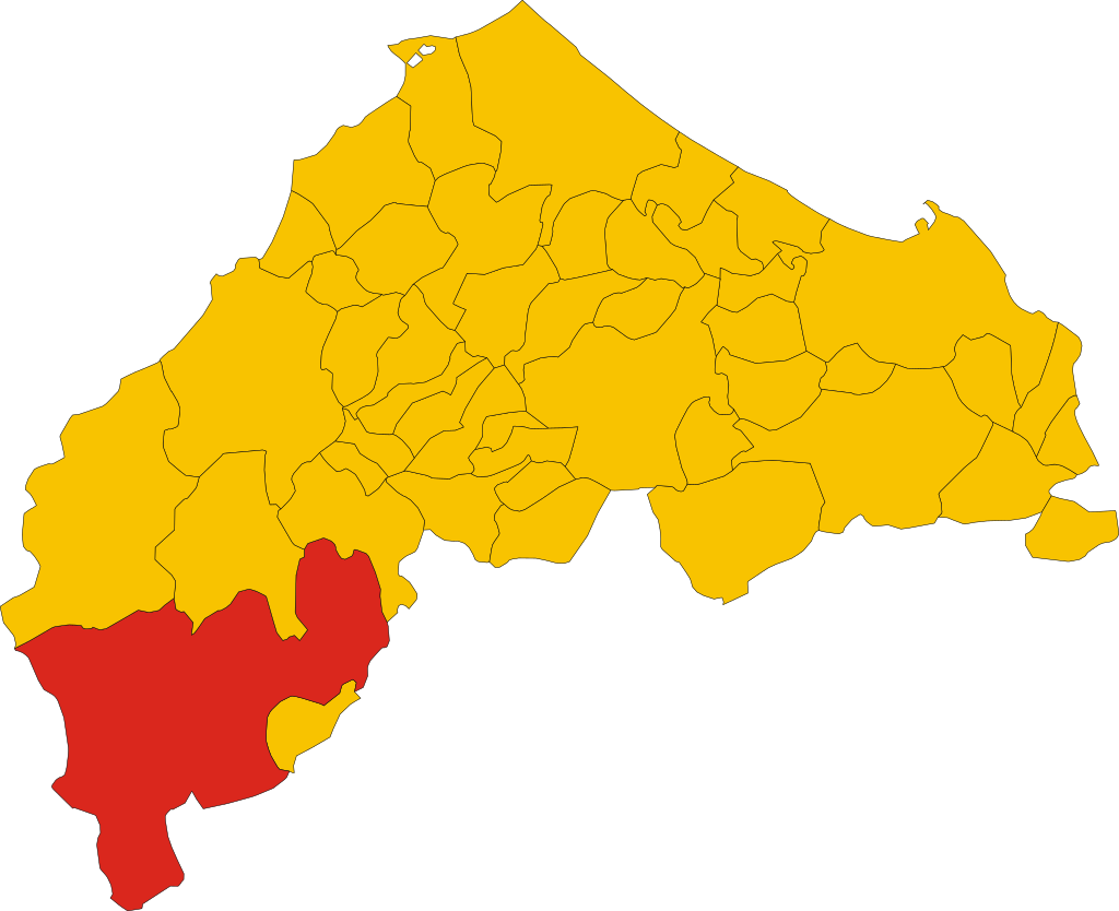 Fabriano – Mappa