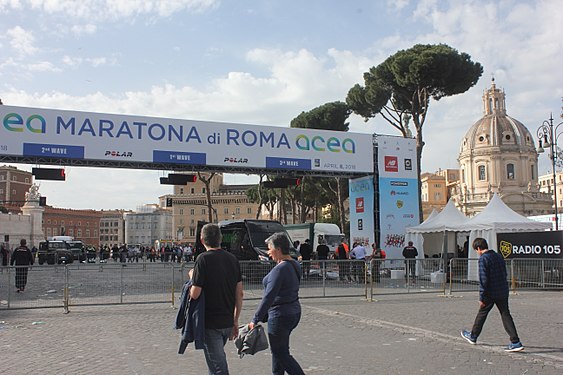 Maratona di Roma in 2018