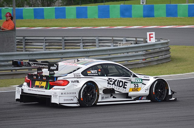 Marco Wittmann at the 2014 Hungarian DTM race