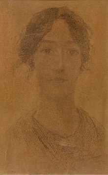Portrait de Marthe Massin par Auguste Donnay